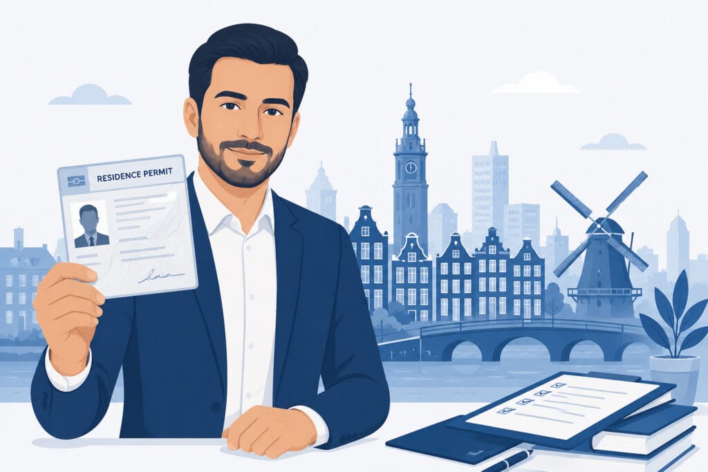 Hollanda’da Türkçe hukuki danışmanlık kapsamında IND ve iş sözleşmesi belgelerinin incelenmesi.